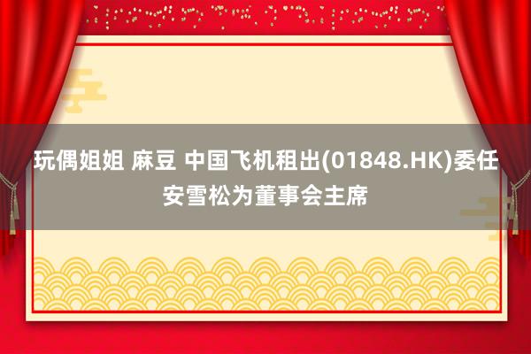 玩偶姐姐 麻豆 中国飞机租出(01848.HK)委任安雪松为董事会主席
