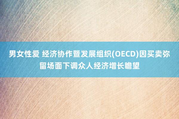 男女性爱 经济协作暨发展组织(OECD)因买卖弥留场面下调众人经济增长瞻望