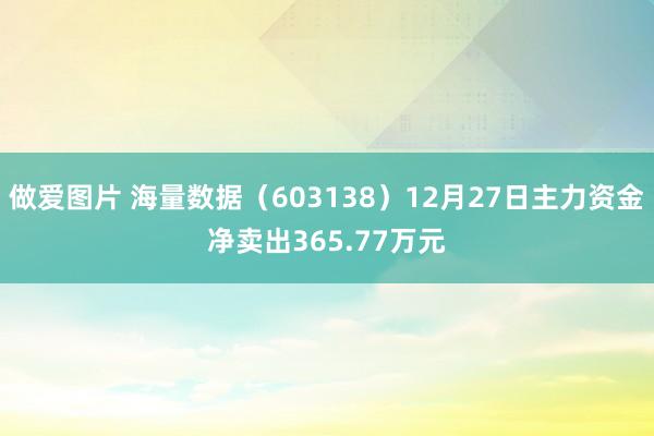 做爱图片 海量数据（603138）12月27日主力资金净卖出365.77万元
